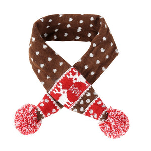 Pet gift and warm wool scarf