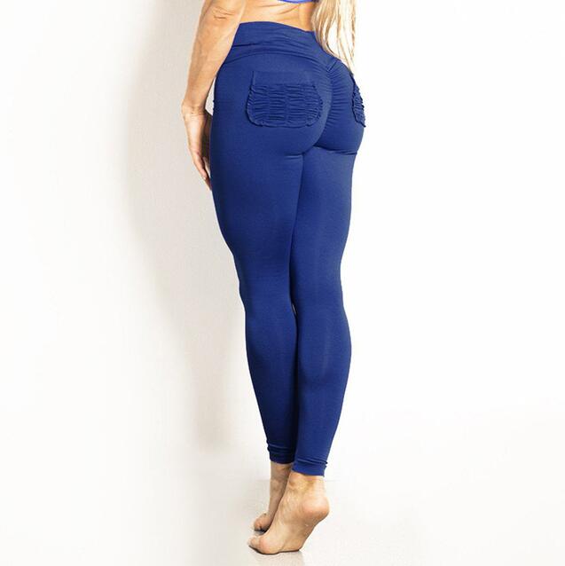 Women fashion Leggings women fitness bodybuilding push up elastic Leggings  pants