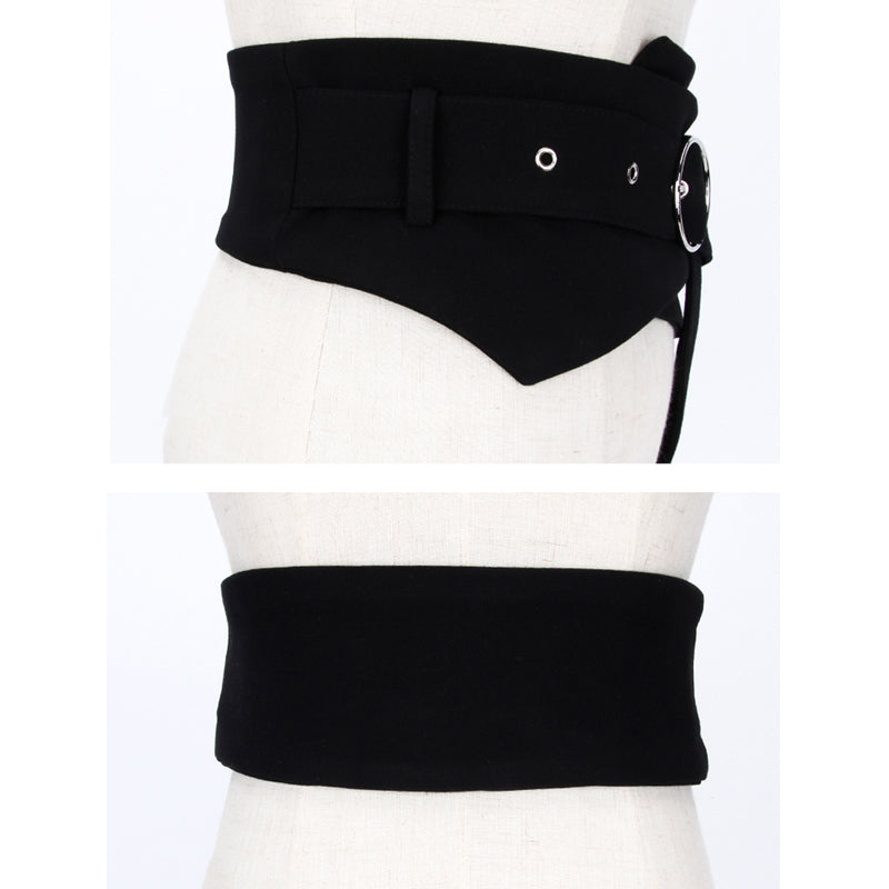 Ladies Fashion Simple Suit Wide Belt Accessories