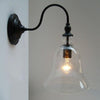 Lillium 1-light Clear Glass Edison Wall Lamp with Bulb