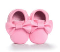 New Casual Infant Shoes Baby Girls Sweet Style Bow Tassel Decoration Fashion Casual Soft Sole Prewalker Toddlers