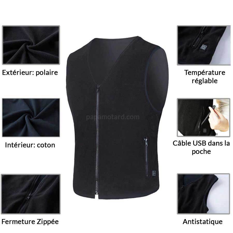 Women Vest Heated Outdoor  Waistcoat