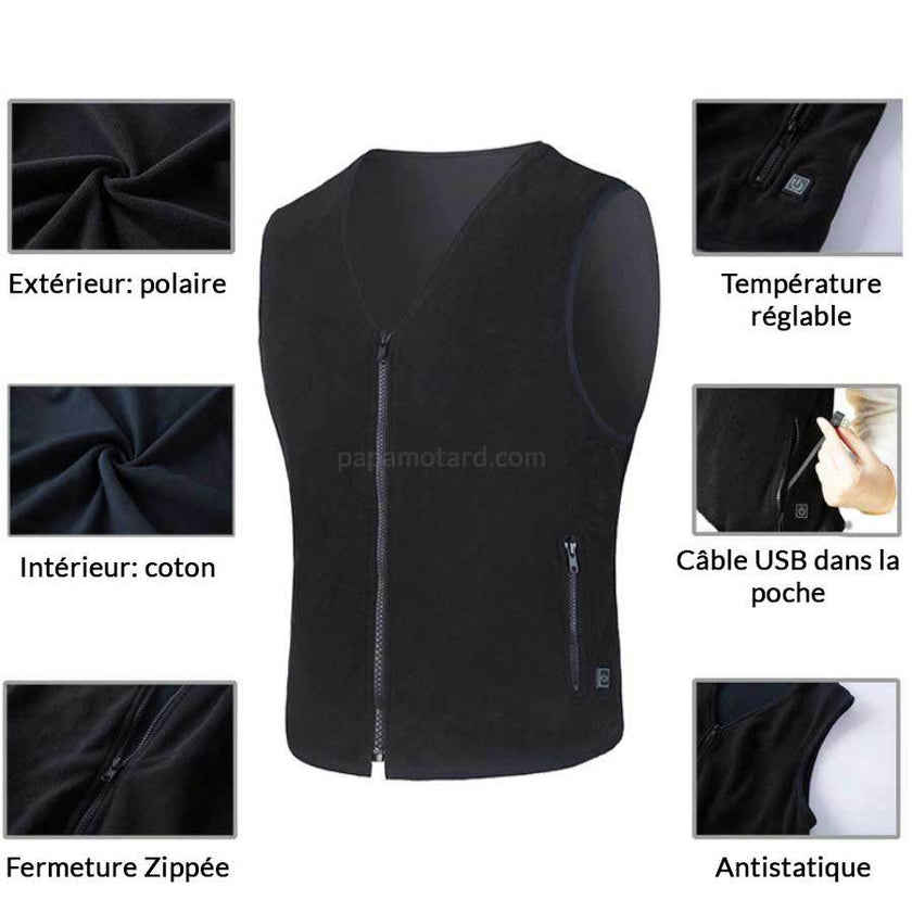 Women Vest Heated Outdoor  Waistcoat