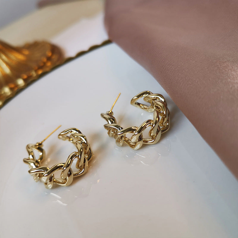 Heavy metal earrings