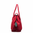 Leather handbags lychee pattern handbag