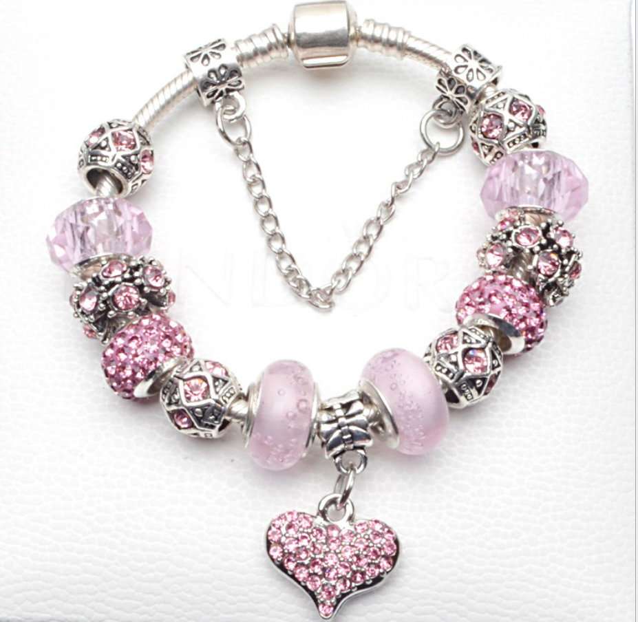 DIY crystal ladies bracelet