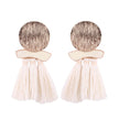 Boa ethnic tassel earrings