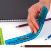 Plastic ruler 30cm soft ruler