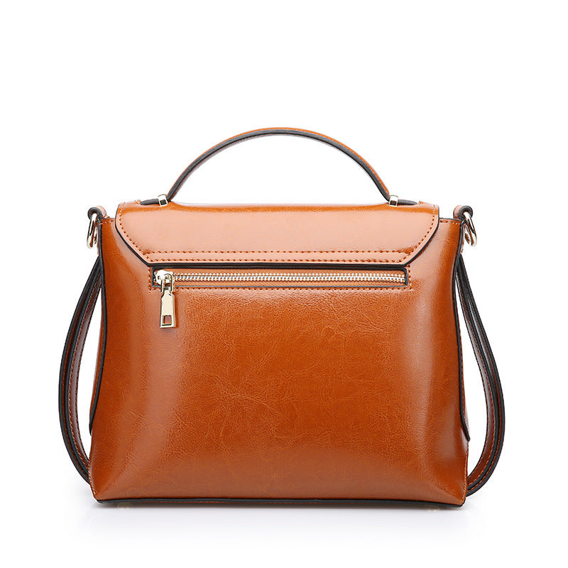 Fashion Genuine Leather Bags Women Real Leather Handbag Shoulder Bags Elegant Women Crossbody Messenger Bag’s