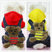 Dog clothes pet thickened four-legged cotton four-legged bear pet supplies