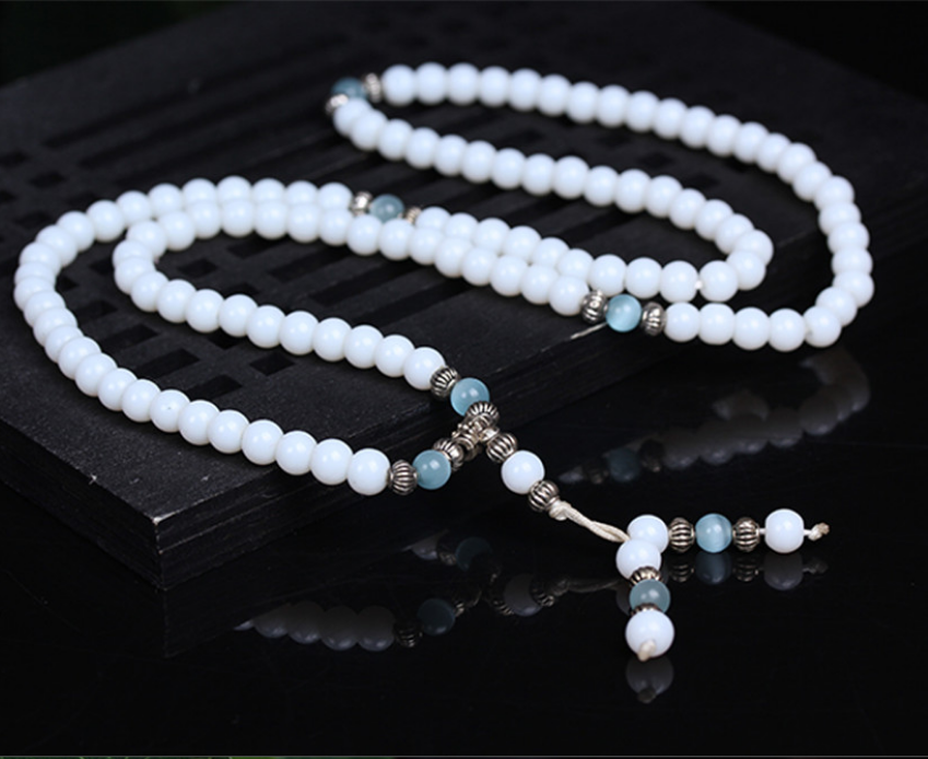 Natural crystal multi-layer bracelet