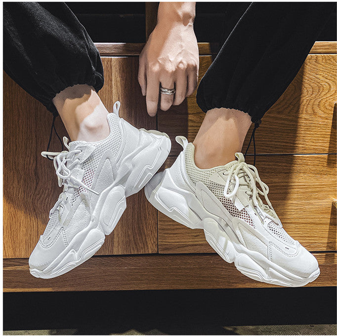 Breathable All-match Old Shoes Deep Mouth Mesh Increased