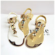 Sandals Women   New Summer Sandals Women Shoes Casual Elastic Band Crytal Flat Sandals Light Wearproof Nonslip Women Sandals