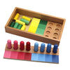 Color corresponding to building block teaching aid