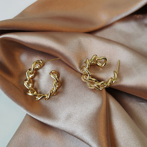 Heavy metal earrings