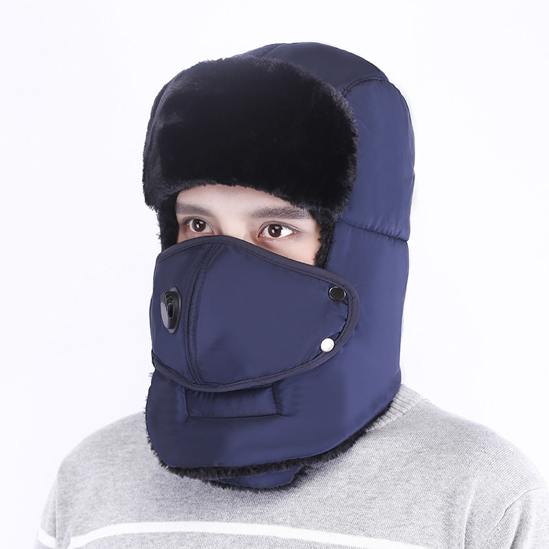 Ear windproof Lei Feng hat