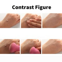 4 Pcs/Bag Wet And Dry Dual Cosmetic Puff