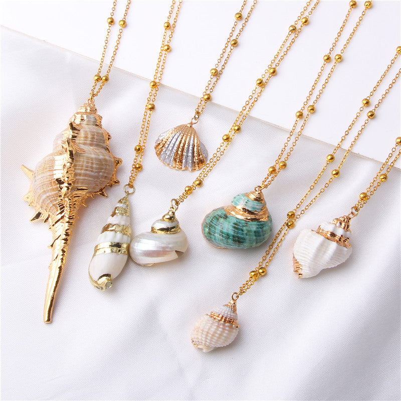 Phnom Penh Conch Shell Necklace