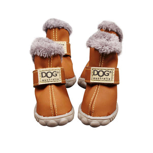 Dog Thick Snow Boots Keep Warm Teddy Autumn   Shoes