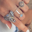 Alpscommerce Elephant jewelry ring