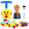 Power Balloon Launch Tower Toy Puzzle Fun Education Inertia Air Power Balloon Car Science Experimen Toy for Children Gift