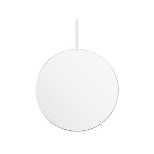 Nordic minimalist style wall-mounted round mirror