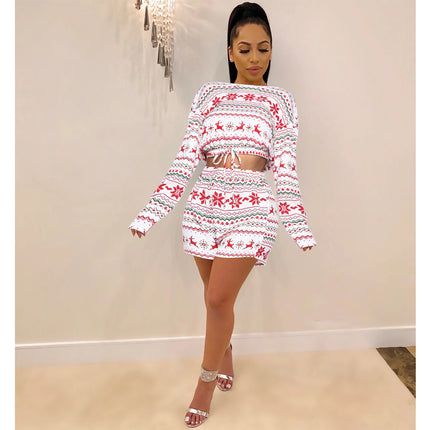 Women Pajama Sets Long Sleeve 2Pcs