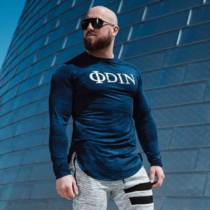 round neck bottoming shirt workout clothes