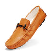 Casual Leather Shoes British Large Size Breathable Men's Peas Shoes