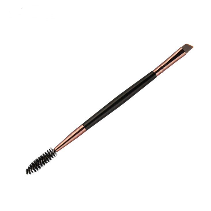 Double eyelash brush eyebrow brush