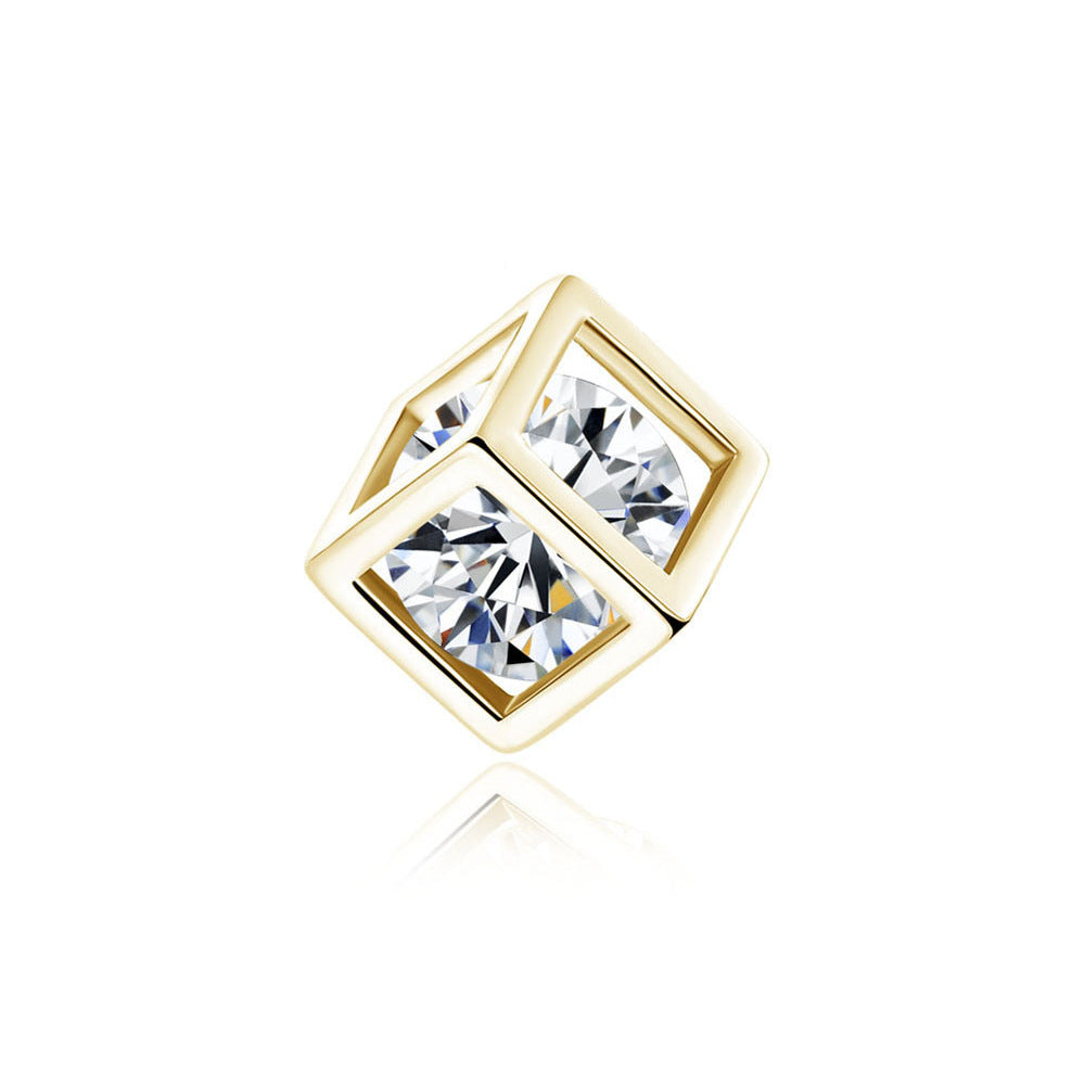 Square diamond pendant