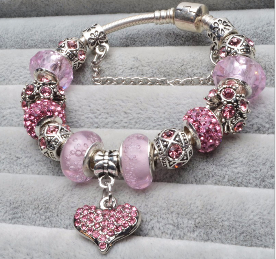 DIY crystal ladies bracelet