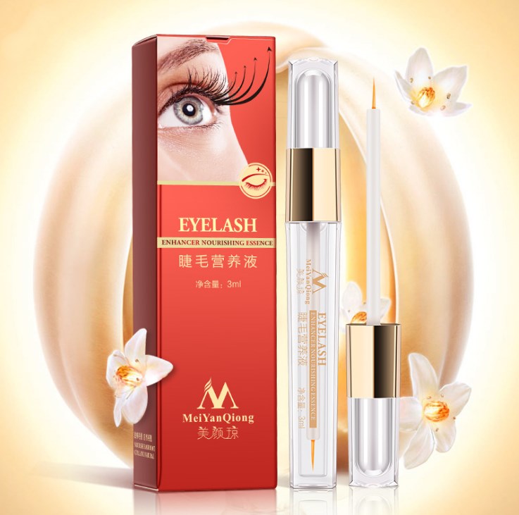 Herbal Eyelash Growth Treatments Liquid Serum Enhancer Eyelashes Thicker Better than Eyelash Extension Powerful Makeup