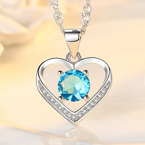 Fashionable Eternal Love Girl Necklace Pendant