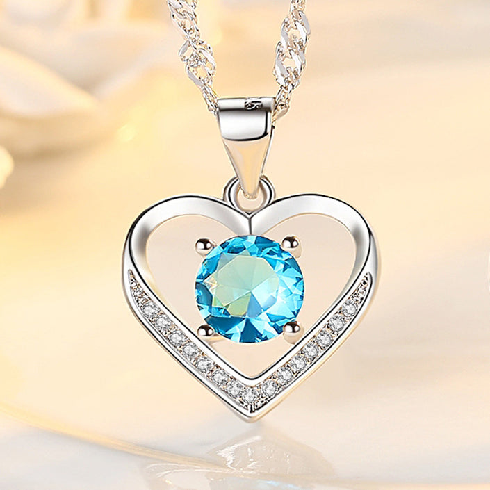 Fashionable Eternal Love Girl Necklace Pendant