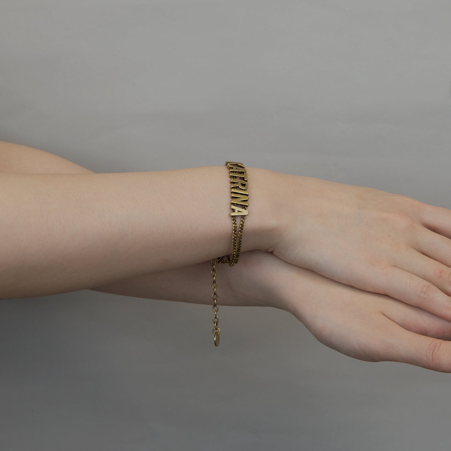 Fashion Metal Solid Color DIY Bracelet
