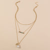 Simple Abalone Pearl Pendant Necklace Natural Abalone Shell Necklace Woman