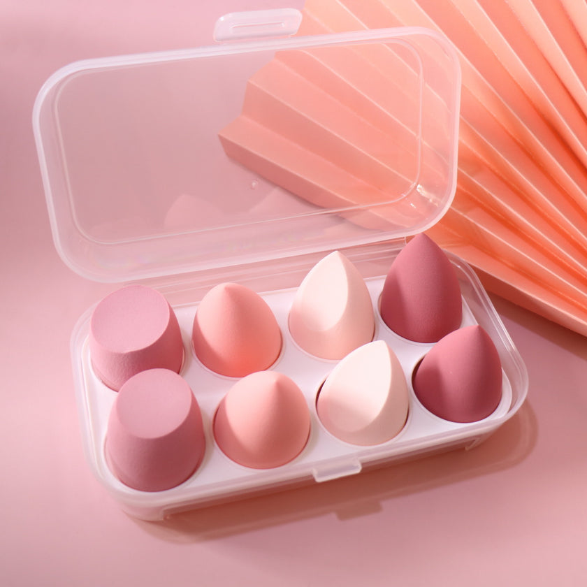 Wet And Dry Face Wash Makeup Powder Puff