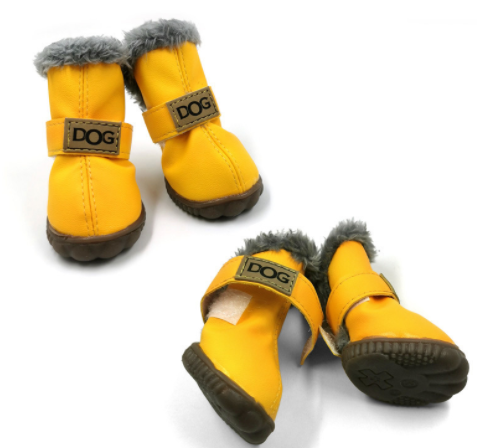 Dog Thick Snow Boots Keep Warm Teddy Autumn   Shoes