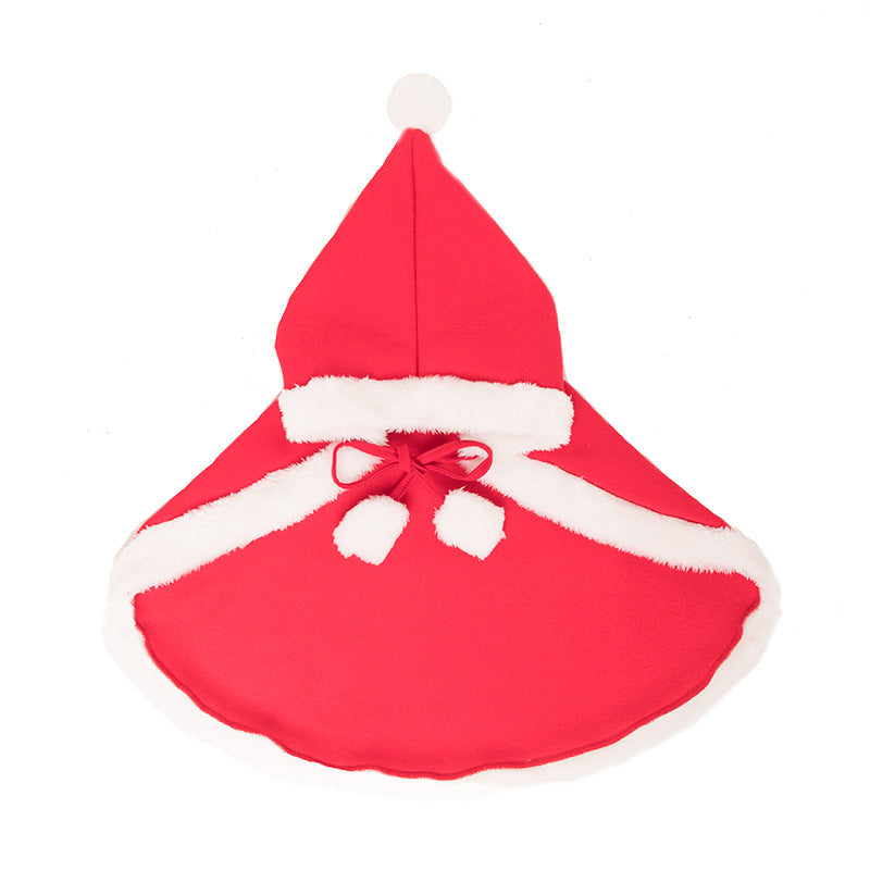 Pet New Year Festive Clothes Dog Cat Christmas Day Cloak