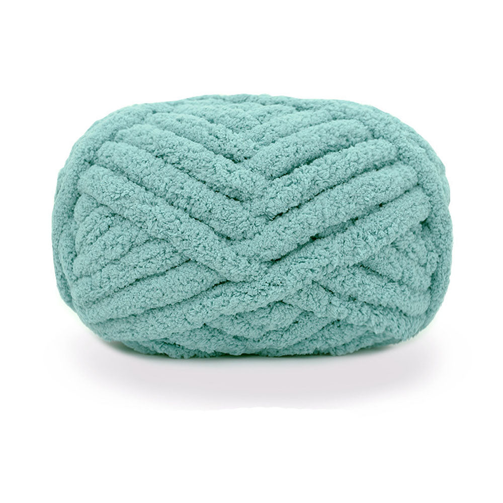 Hand-knitted Rug Weaving Rugs With Thick Yarns And Extra Thick Needles