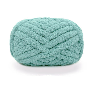 Hand-knitted Rug Weaving Rugs With Thick Yarns And Extra Thick Needles