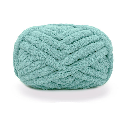 Hand-knitted Rug Weaving Rugs With Thick Yarns And Extra Thick Needles