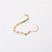 Thick chain exaggerated hollow simple bracelet