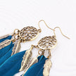 Tassel long earrings