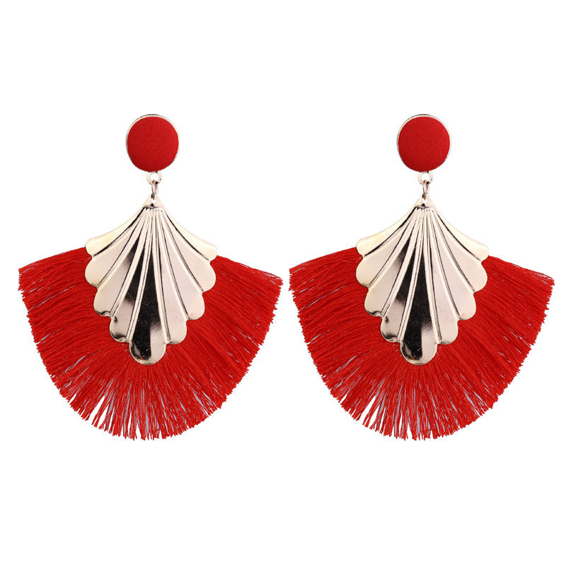 Fashion tassel earrings
