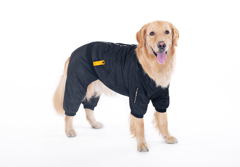 Puppy dog clothes, four corners, autumn clothes