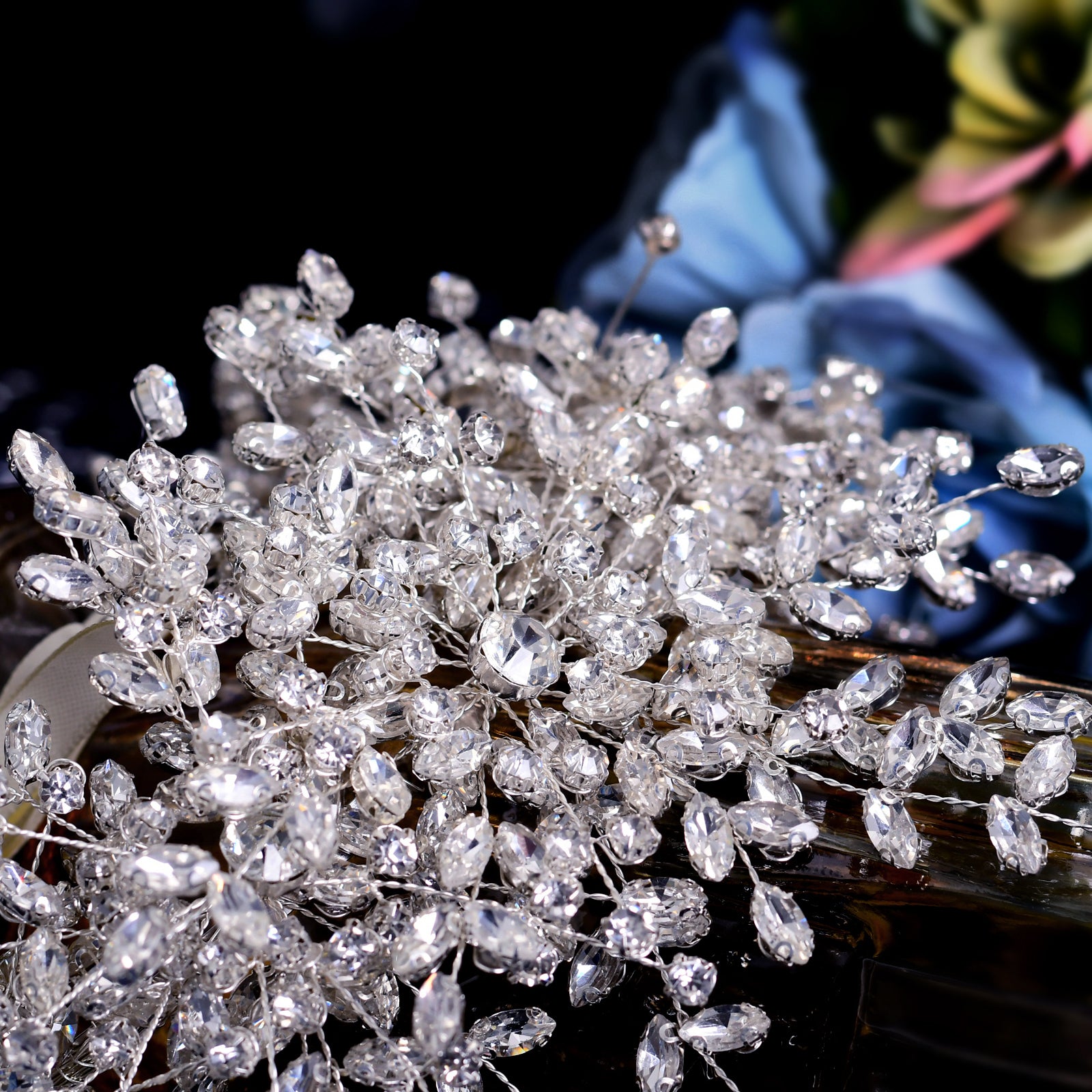 Alpscommerce Heavy Handmade Rhinestone Ice And Snow Queen Wedding Crown