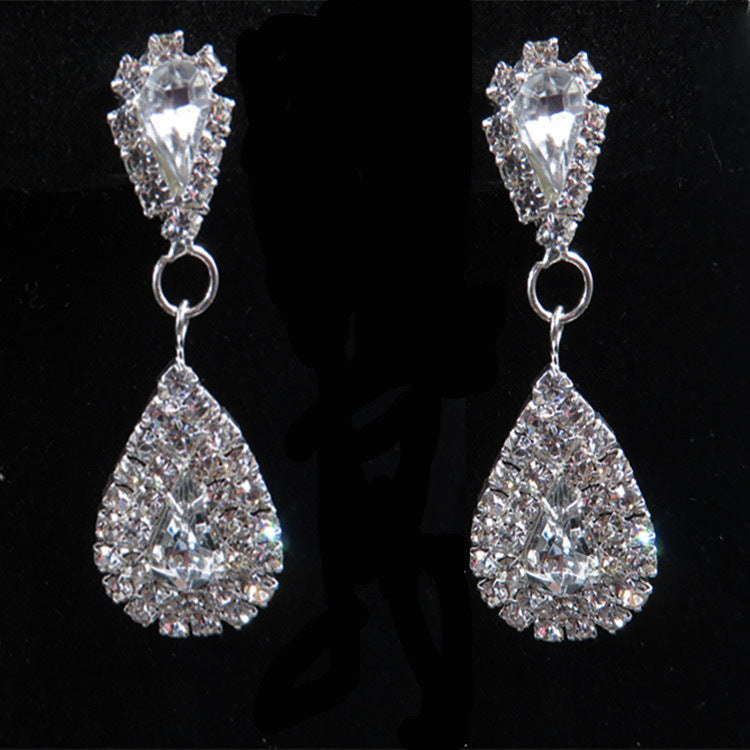 Wedding Accessories Earrings Set Drop Necklace Aliexpress