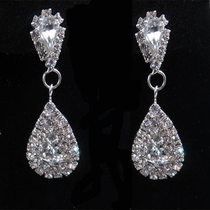 Wedding Accessories Earrings Set Drop Necklace Aliexpress